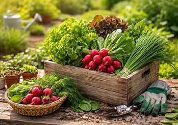 TOP 5 warzyw wiosennych, które rosną najszybciej (zbiory nawet po 30 dniach)