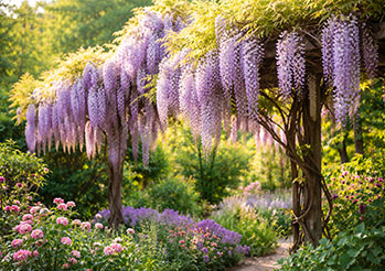 Wisteria czyli glicynia - uprawa, cięcie i wymagania. Jak sprawić, by obficie kwitła?