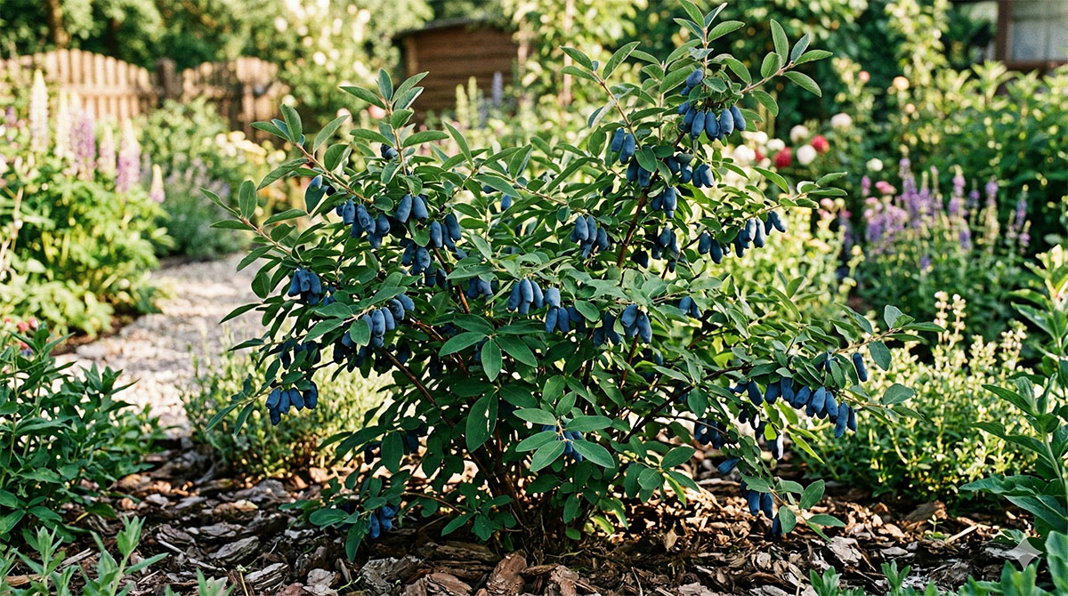 Krzak jagody kamczackiej krzak jagody kamczackiej