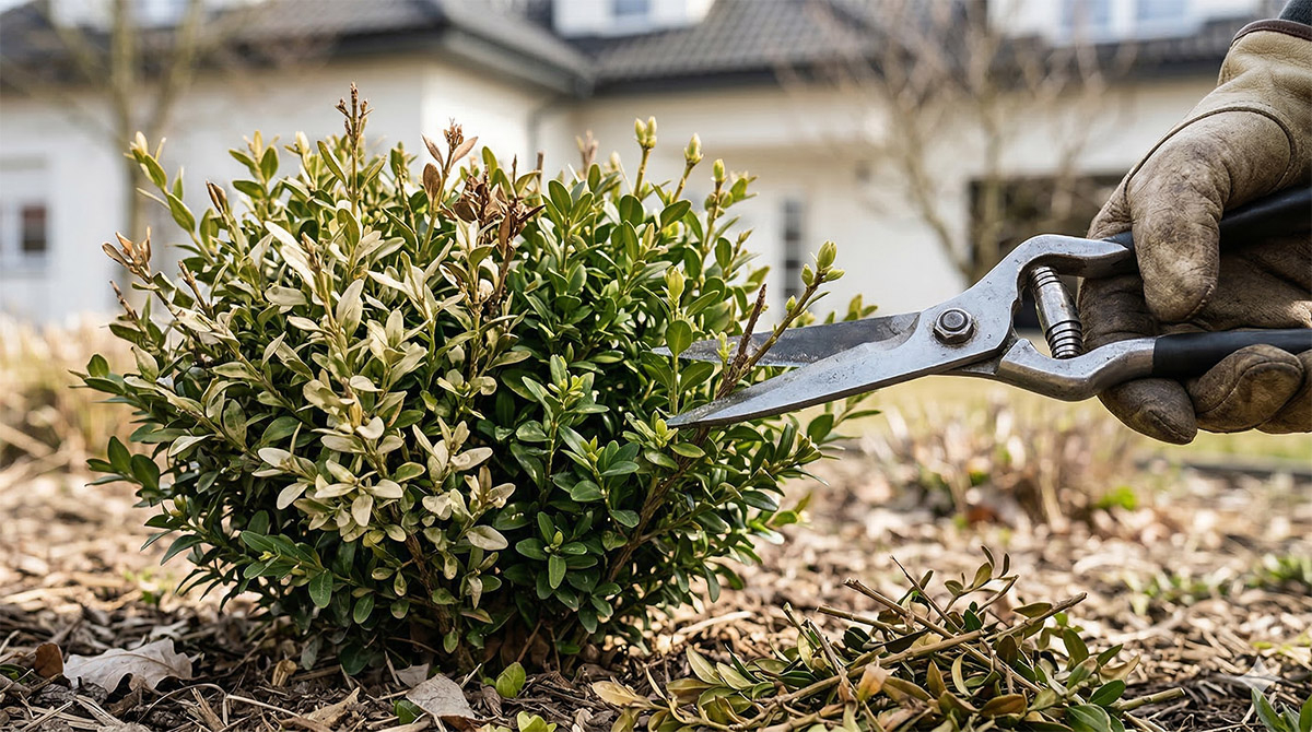 Przycinanie bukszpanu przycinanie bukszpanu