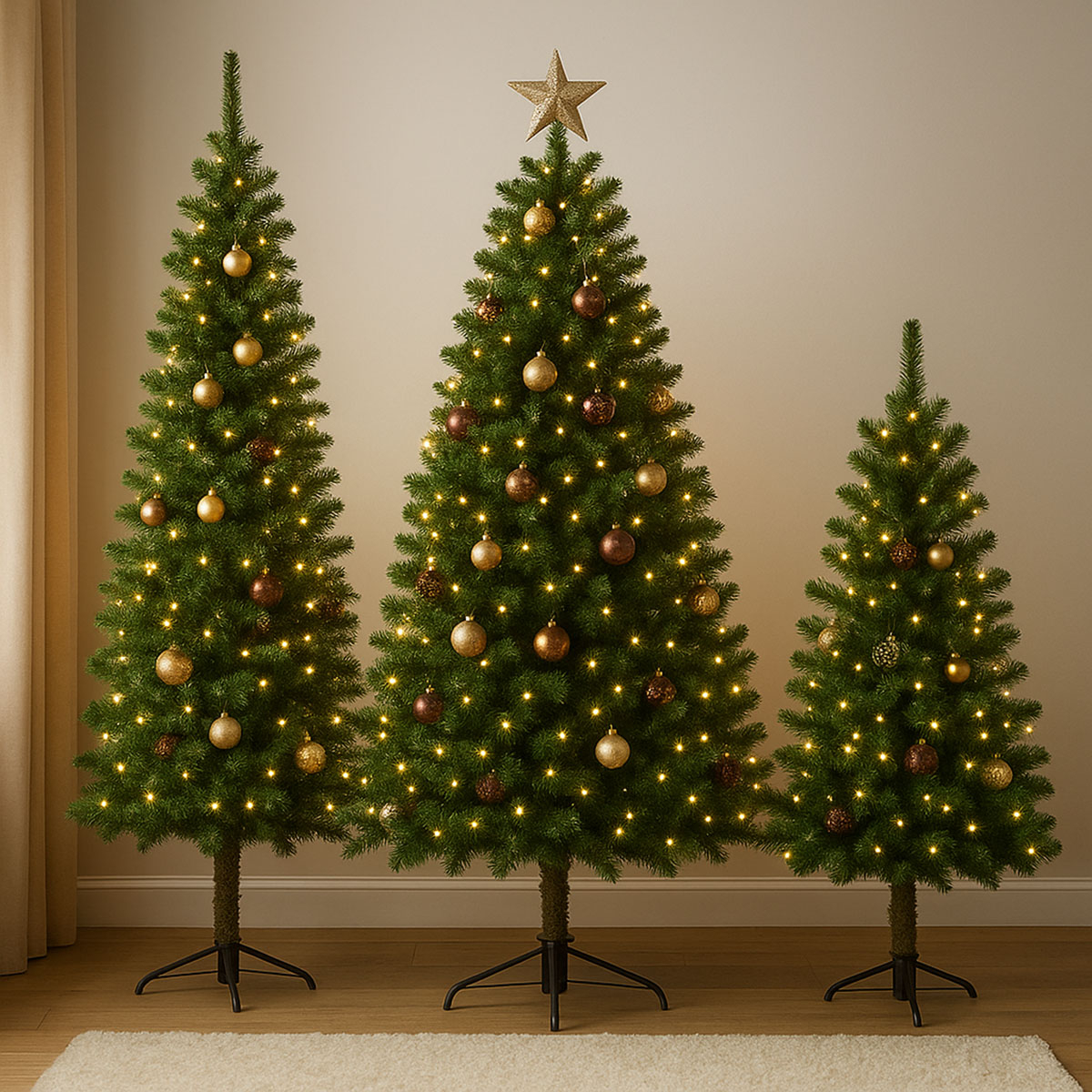 roznerodzajesztucznychchoinek