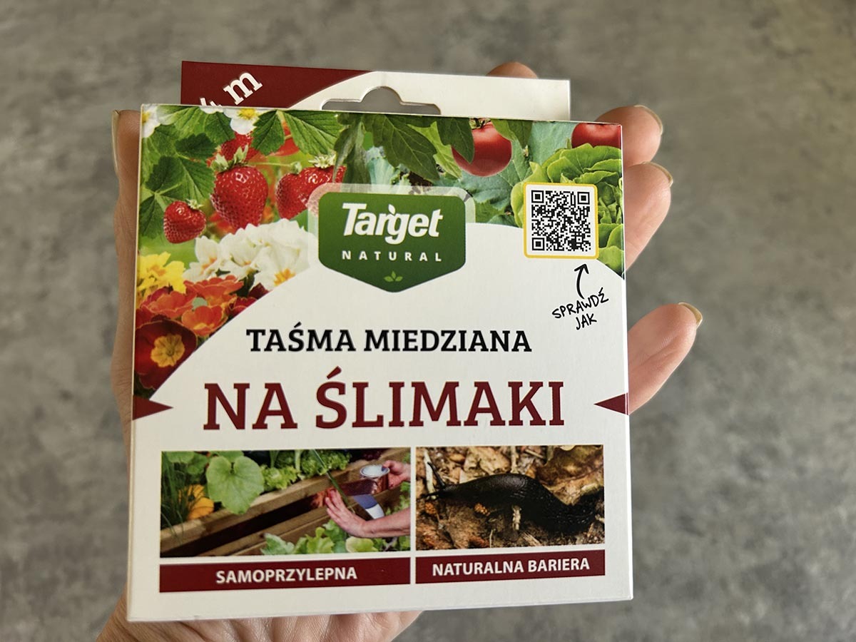 taśma miedziana na ślimaki Target